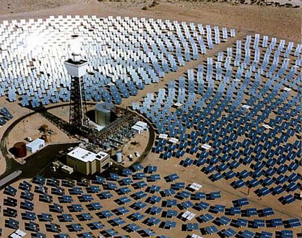 Mojave Desert Solar plant