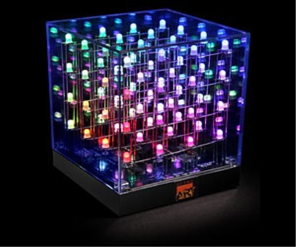 Multicolored LED Cube