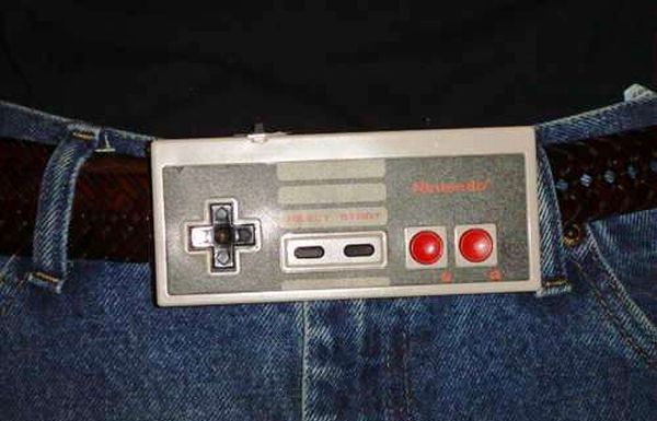 NES Controller Belt buckle