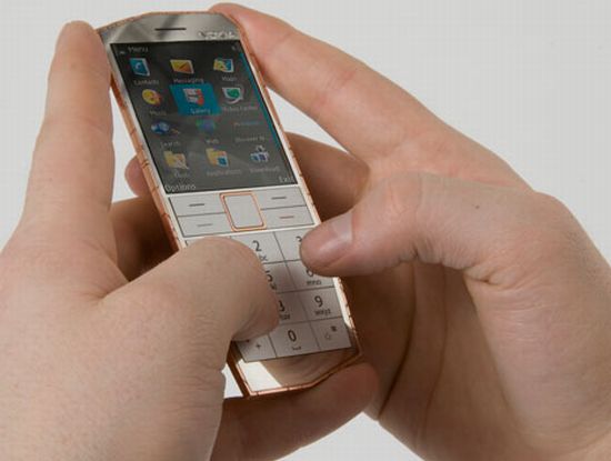 nokia e cu concept phone allows body heat to reple
