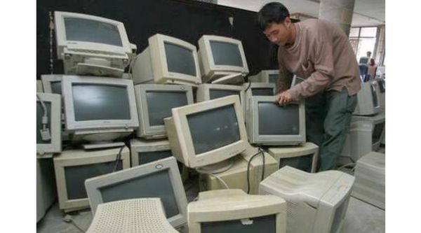 Old desktop computers