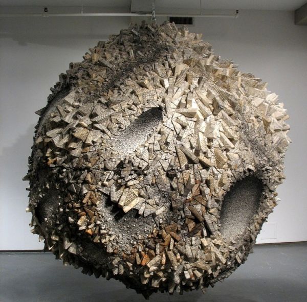Paper Sculptures by Chun Kwang Young