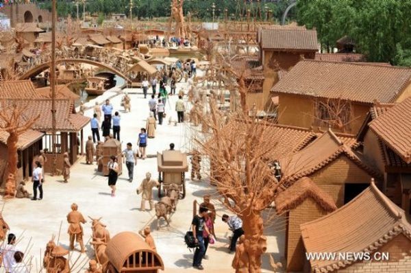Park Made Entirely Out of Clay 1