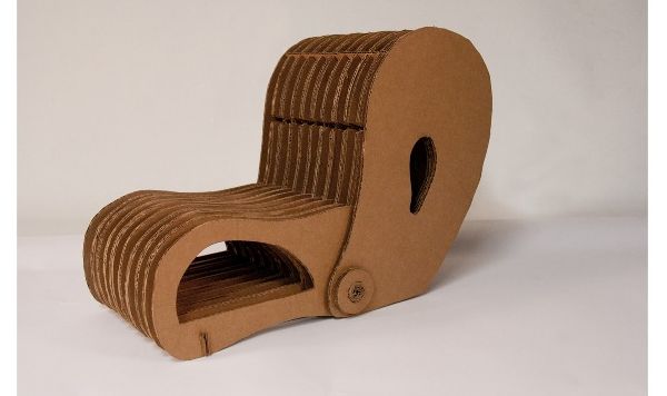 Peanut Cardboard Chair