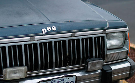 pee powered car 1