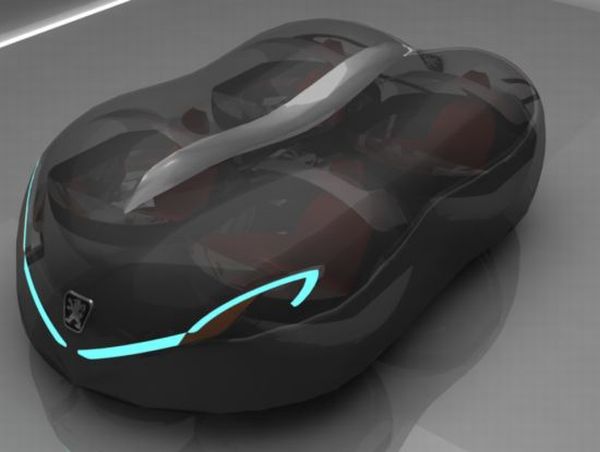 Peugeot Globule shape-shifting electric car