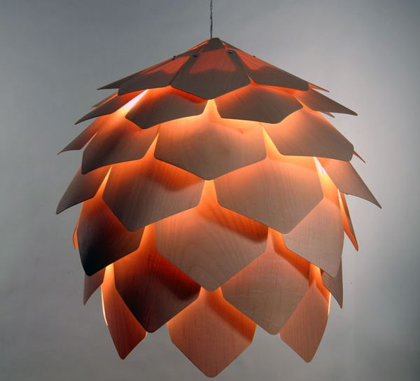 pine cone pendant lamp 3