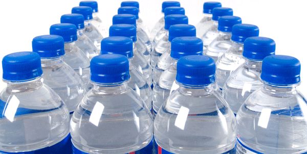 Plastic free water bottle