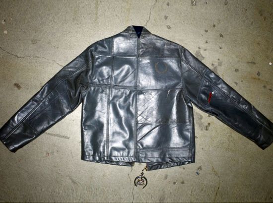 platinum road recycled leather jacket 5