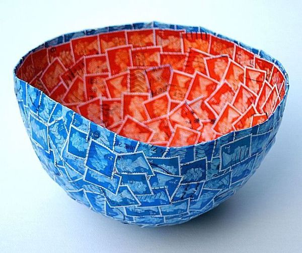 postage stamp bowl
