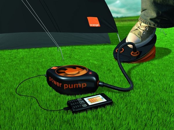 Power Pump recharging device