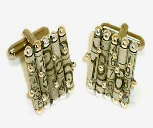 puzzle cufflinks