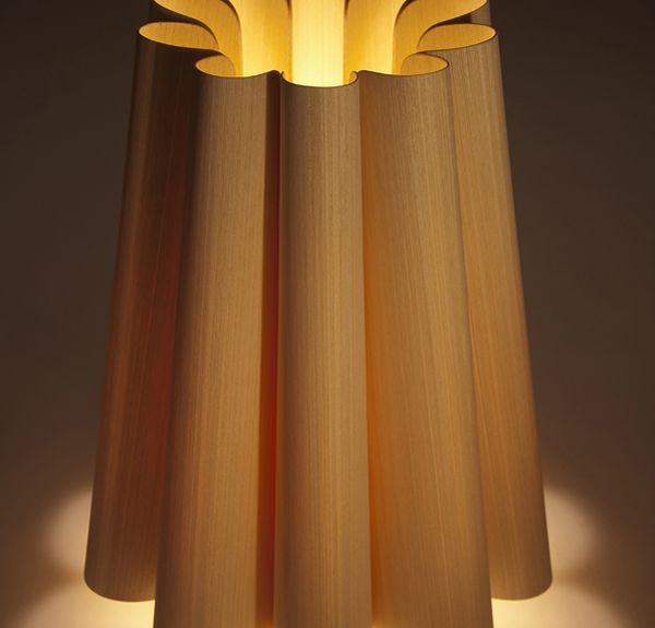 Real Wood Table Lamp