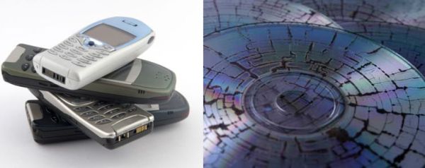 Recycle Old Mobile Phones and Cds