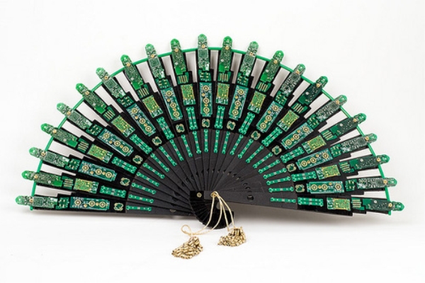 Recycled Circuit Board Fan