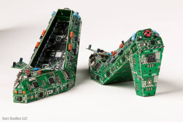 Recycled Circuit Board Shoes