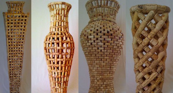 recycled cork art