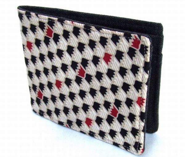 Recycled Necktie Wallet