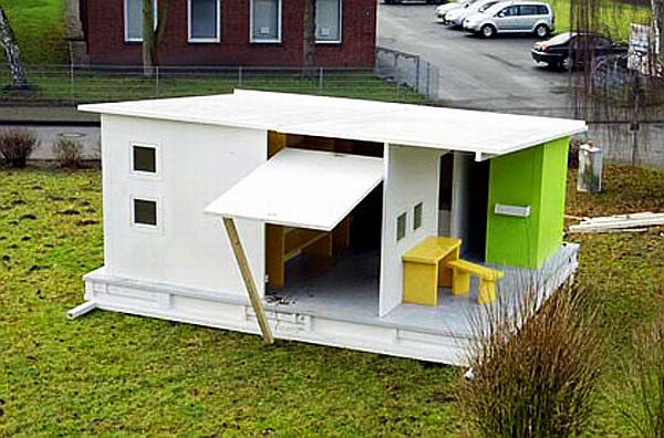 Recycled Paper House