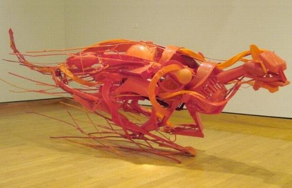 Recycled Plastic Sculptures
