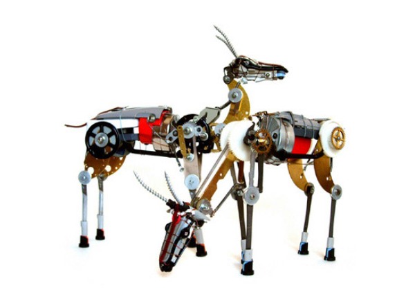 Robot Antelopes by Ann Smith