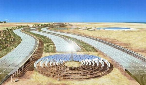 Sahara Solar Plant