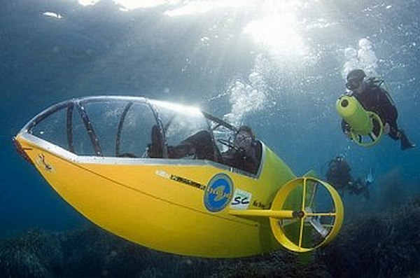Scubster Pedal-Powered Submarine