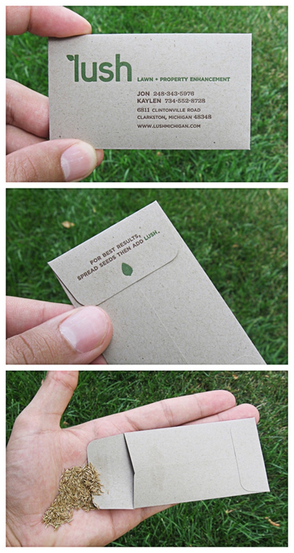 Seed business card