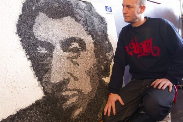Serge Gainsbourg's portrait