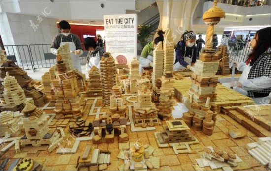 shanghai city made from sweets 11