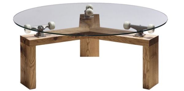 Skateboard table