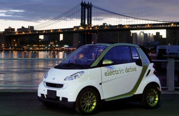 Smart Electric Drive compact car