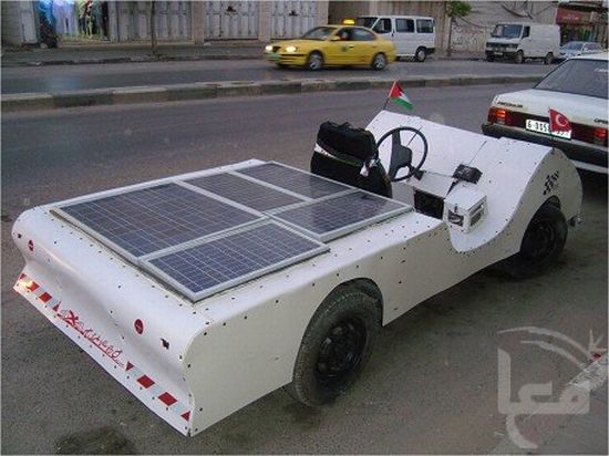 solar powered electric car 1