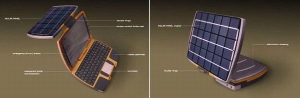 Solar notebook concept