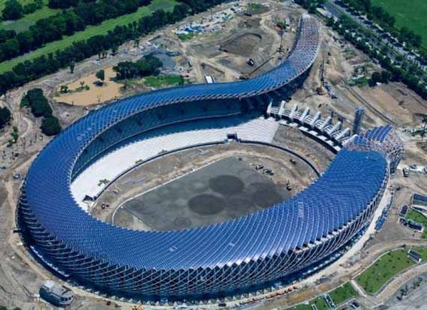 Solar Powered Stadium