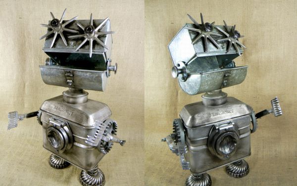 Superhero Sidekick Robot Boy