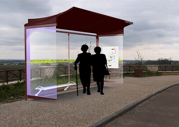 Sustainable bus stop