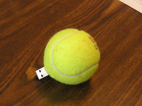 Tennis Ball USB Mod