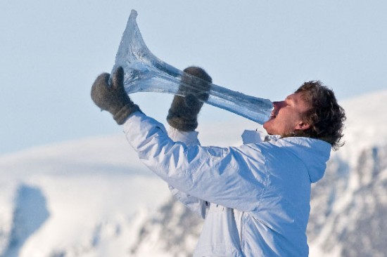 terje sungsets ice musical instruments 1
