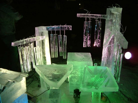 terje sungsets ice musical instruments 3