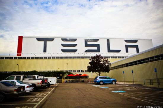 tesla electric car factory 1