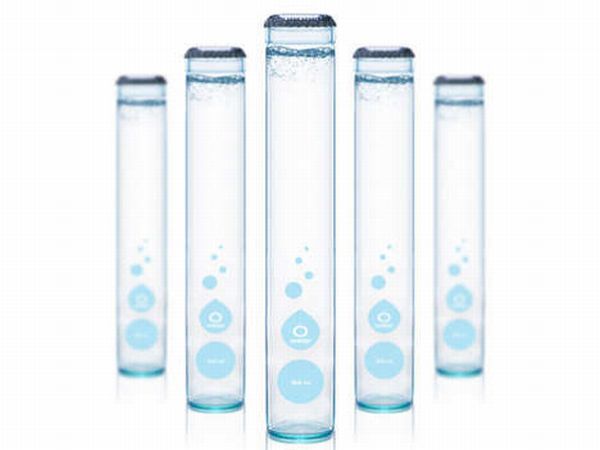 Test tube water bottle