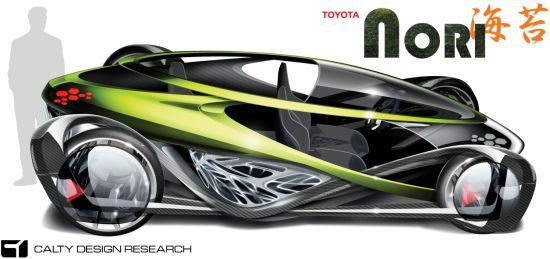 toyota nori concept electric car 2
