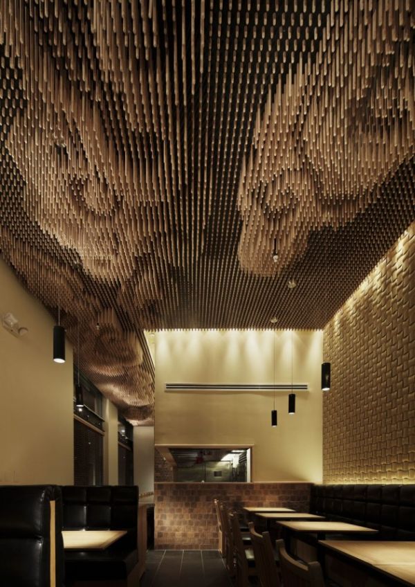 Tsujita LA Ceiling Installation by Takeshi Sano