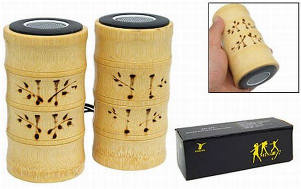 USB Bamboo Speaker