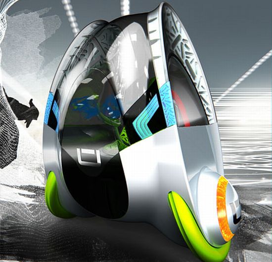 uvo concept fuel cell powered car 1