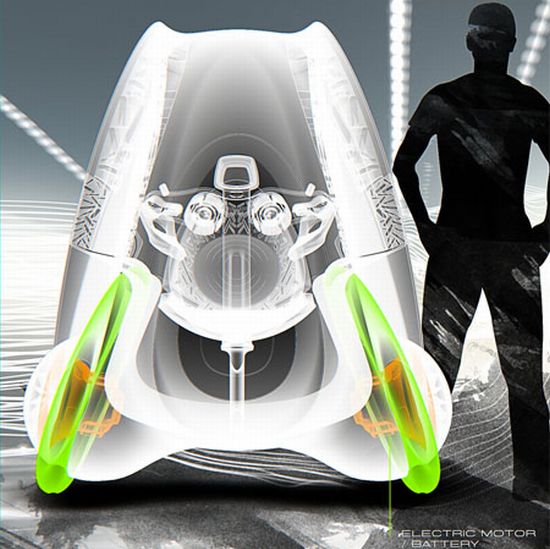 uvo concept fuel cell powered car 2