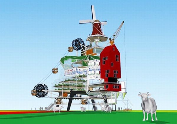 Vertical Farm Eco City