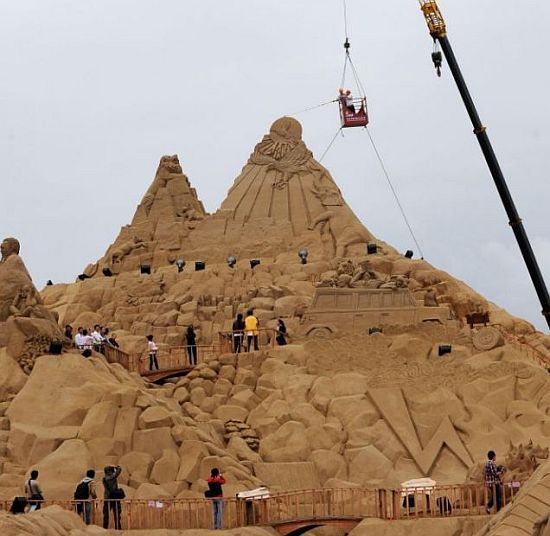 world record breaking sand sculpture reaches 2243 