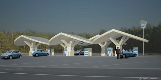 SMART US state of Tennessee’s first solar EV charging station Green